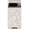Rose Gold Marble Google Pixel 10 Pro XL Clear Case